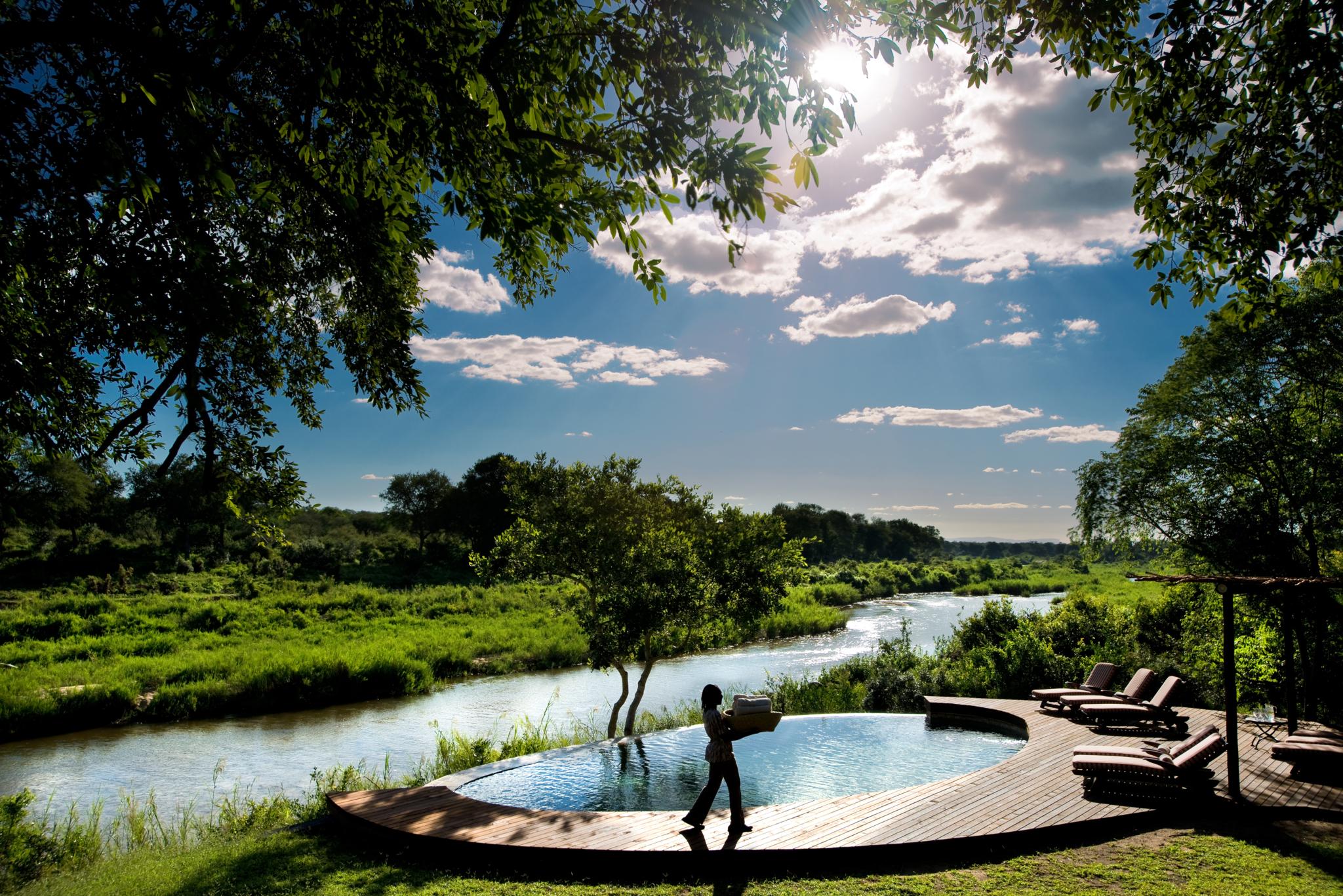 Lion Sands Tinga Lodge Скукуза Экстерьер фото