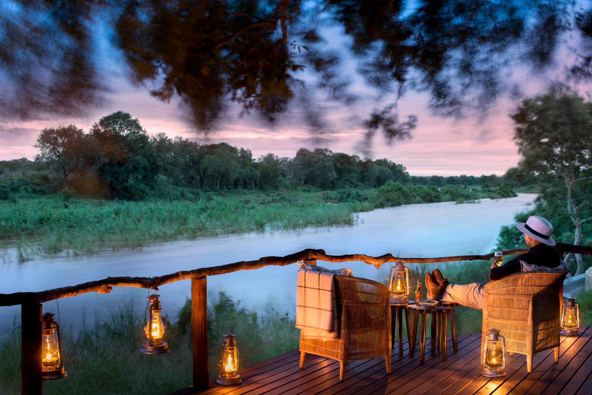 Lion Sands Tinga Lodge Скукуза Экстерьер фото